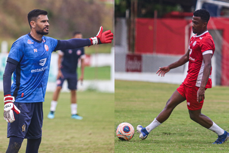 Regularizados, Alex Alves e Matheus Trindade se tornam opes para estreia do Nutico