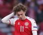 Em duelo marcado por mal sbito de jogador, Finlndia bate Dinamarca pela Eurocopa