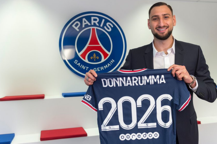Goleiro italiano Donnarumma acerta com o PSG aps deixar o Milan