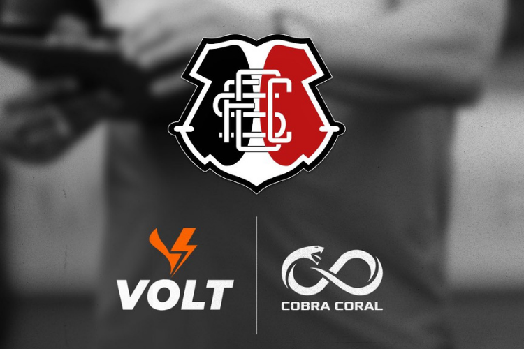 Santa Cruz oficializa troca de fornecedora; Volt e Cobra Coral atuaro em conjunto
