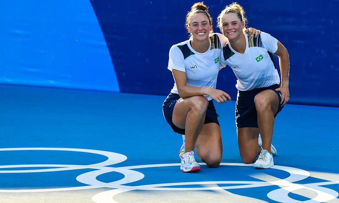 Bronze nos Jogos Olímpicos de Tóquio: Laura Pigossi e Luisa