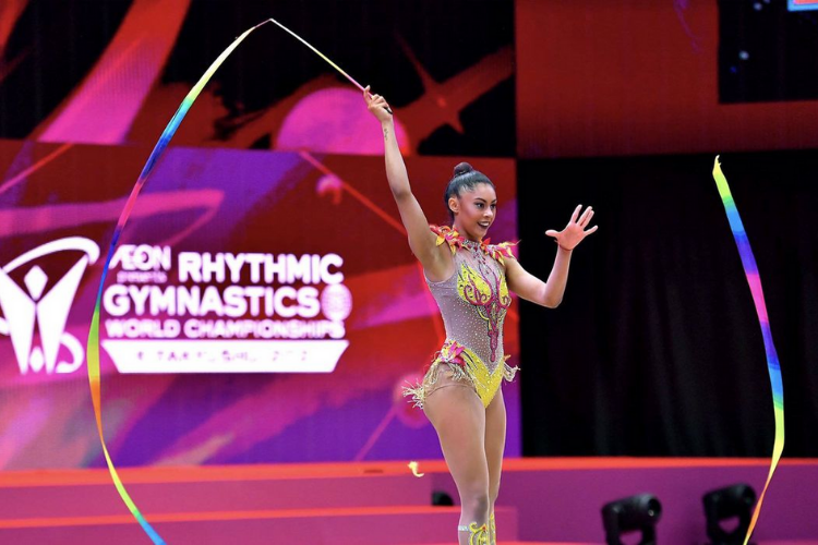 <i>(Foto: Reprodução/Twitter/Confederação Brasileira de Ginástica)</i> <i>(Foto: Reprodução/Twitter/Confederação Brasileira de Ginástica)</i>