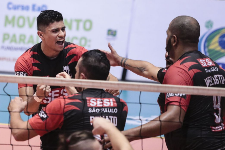 Vlei sentado: Sesi conquista tetracampeonato brasileiro masculino