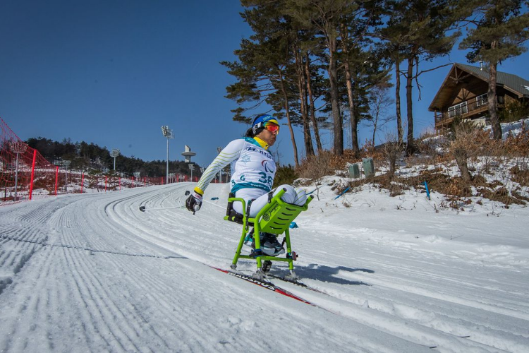 Brasileiros atingem top 6 no Mundial Paralmpico de esportes na neve