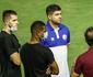 Antes do anncio, Amarildo e Lo Passos j assistem a jogo do Nutico nos Aflitos
