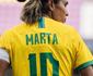 Marta  cortada da seleo aps sofrer leso no joelho esquerdo