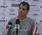 Tcnico enaltece mudana de postura do Santa Cruz no segundo tempo contra o Sergipe