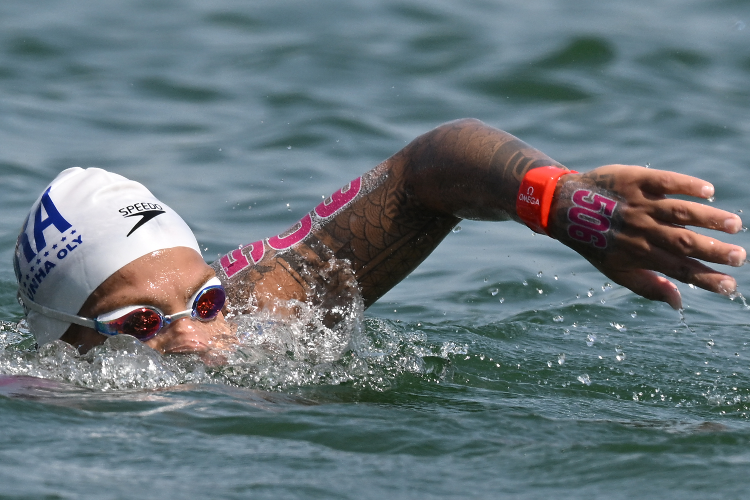 Ana Marcela Cunha  campe mundial dos 25 km pela quinta vez