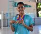 Pernambucano com paralisia cerebral leva ouro no atletismo e se classifica para fase nacional das Paralimpadas Escolares