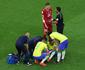 Neymar  substitudo sentindo o tornozelo e preocupa Brasil na Copa