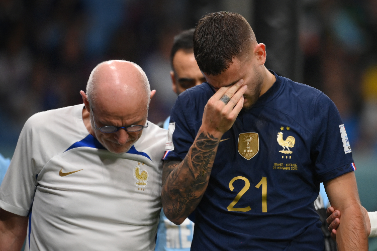Lucas Hernndez  operado com sucesso aps leso no joelho na Copa do Mundo