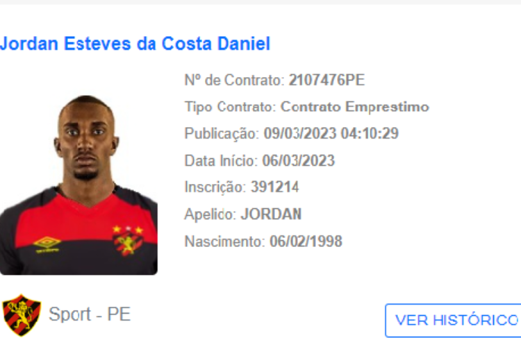 Regularizado, Jordan fica  disposio de Enderson Moreira para estrear pelo Sport