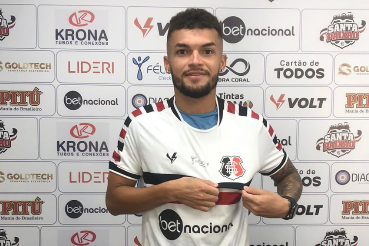 Nadson destaca 'grandeza' do Santa Cruz e admite que clube pode ser 'vitrine' para carreira