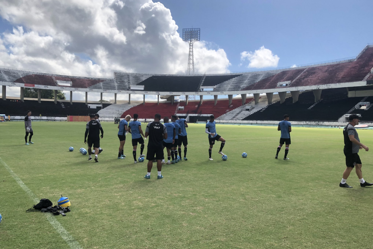 Sem Pipico, Santa Cruz vence jogo-treino contra o Mancha Verde, time amador da Mustardinha
