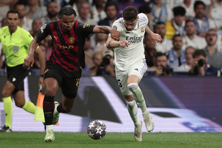 Vini Jr. marca, mas Real Madrid deixa City empatar pela semifinal da  Champios