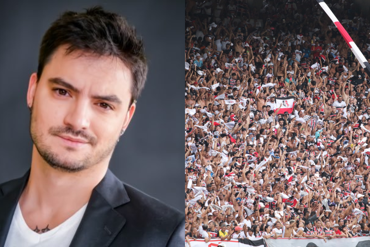 Felipe Neto exalta torcida do Santa Cruz: 'uma das mais incrveis do mundo'