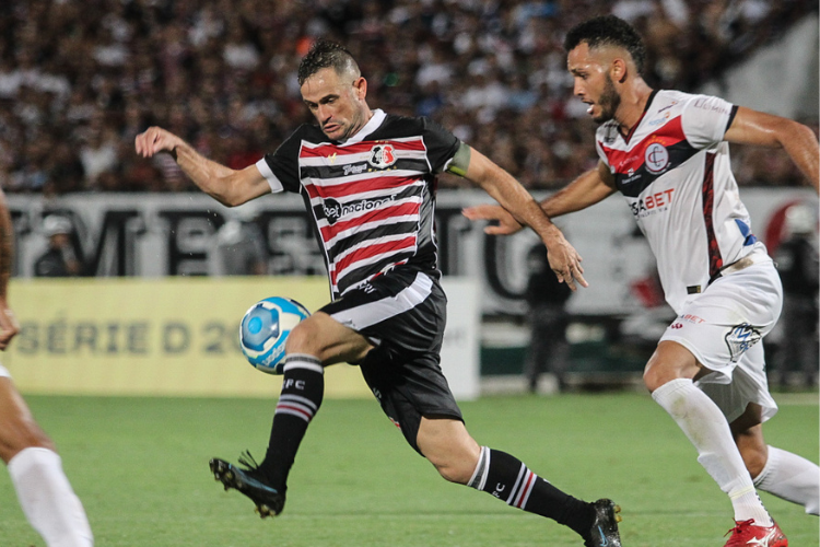 Aps pedido da detentora de transmisso, CBF altera dia e horrio de duelo entre Santa Cruz e Campinense