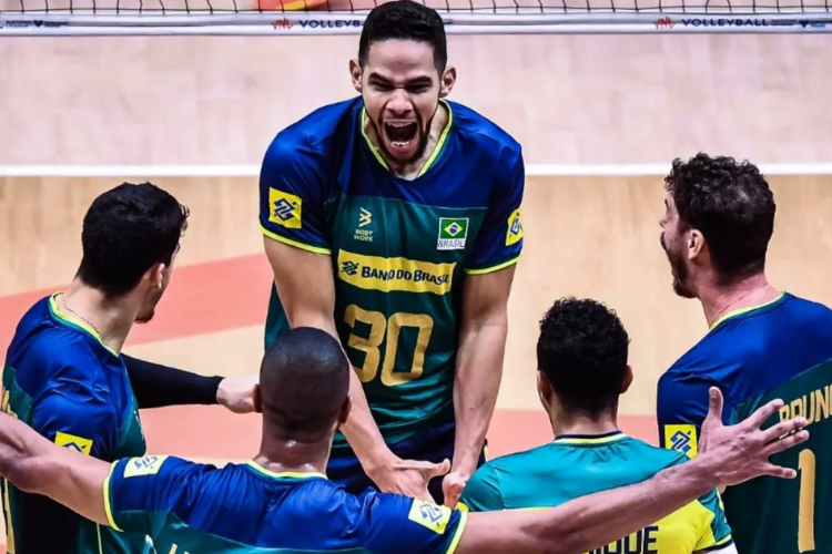 Brasil vence Holanda na Liga das Naes e embala para duelo com a Polnia