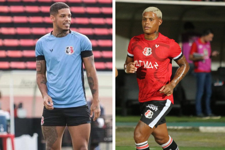 Sem Pipico, Miullen e Iago Silva disputam a titularidade no trio de ataque do Santa Cruz