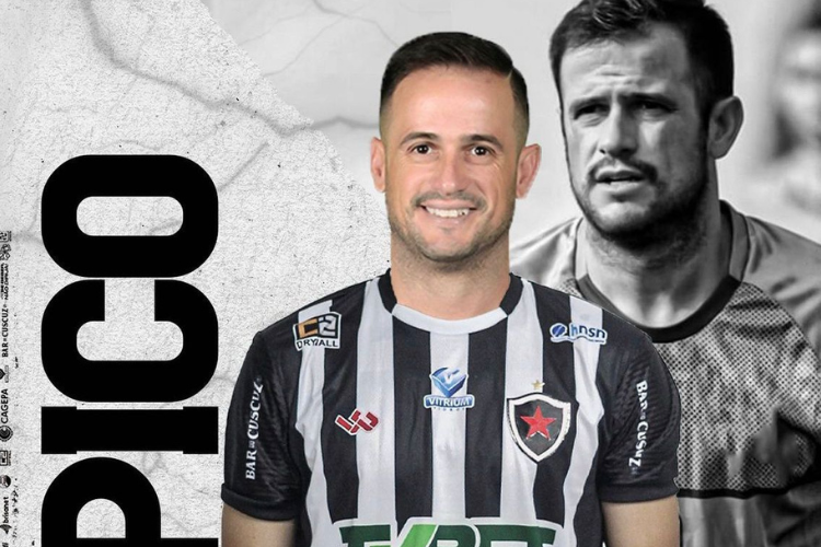 Aps deixar o Santa Cruz, Pipico  anunciado pelo Botafogo-PB
