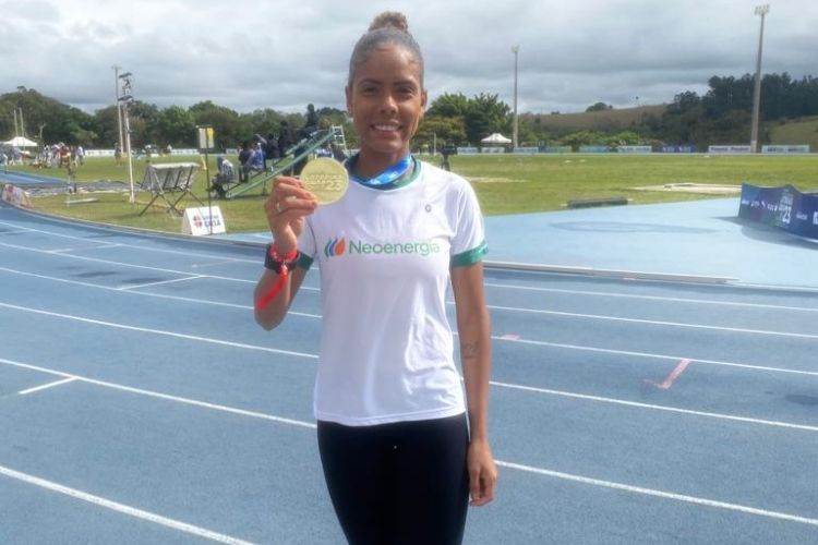 La pernambucana Mirelle Leite conquista la medalla de oro en el Campeonato Brasileño de Atletismo Sub 23