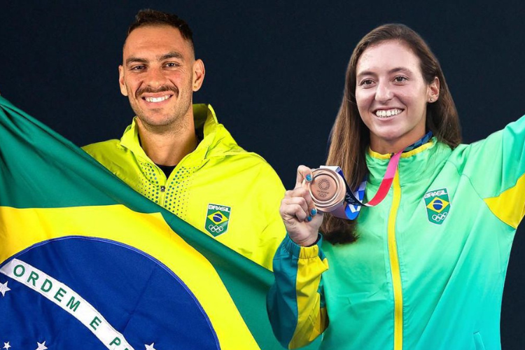 Pan: Scheffer e Stefani sero os porta-bandeiras do Brasil na abertura