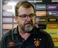 Enderson ironiza pergunta sobre desempenho do Sport nos dois tempos e fala em 'ir na CBF para jogar s o segundo'