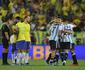 Argetina vence Brasil em jogo manchado por pancadaria entre torcedores e Polcia Militar