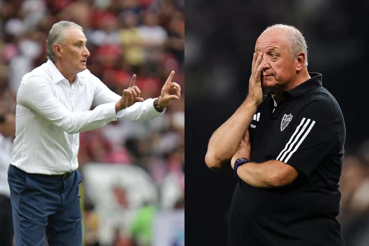 Entre tapas e beijos: Tite e Felipo se reencontram em duelo decisivo