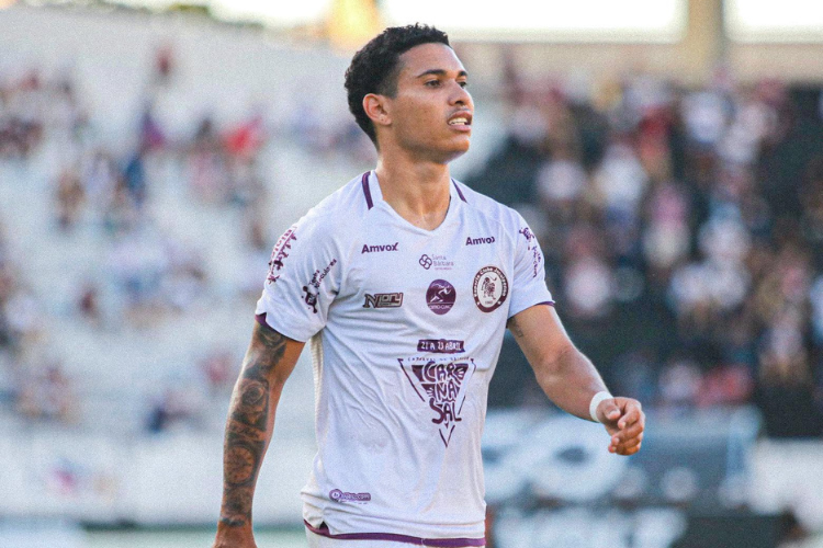 Santa Cruz anuncia a contratao do atacante Thiaguinho, ex-Jacuipense, desejo antigo do clube