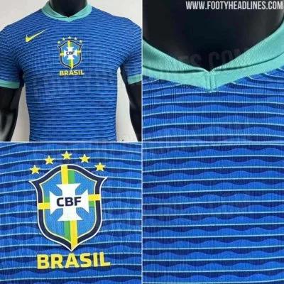 Site vaza suposta camisa 2 da Seleção Brasileira para 2024; veja fotos -  Esportes DP