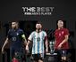 Fifa divulga finalistas do prmio The Best para melhor jogador
