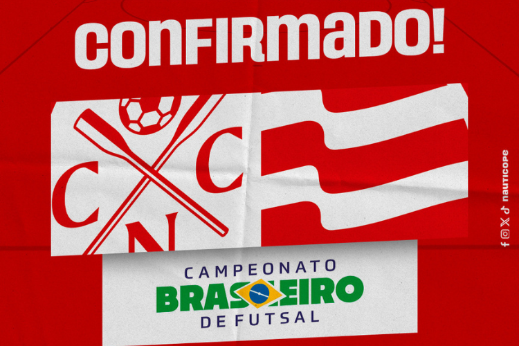 Nutico volta ao cenrio nacional e vai disputar o Campeonato Brasileiro de Futsal