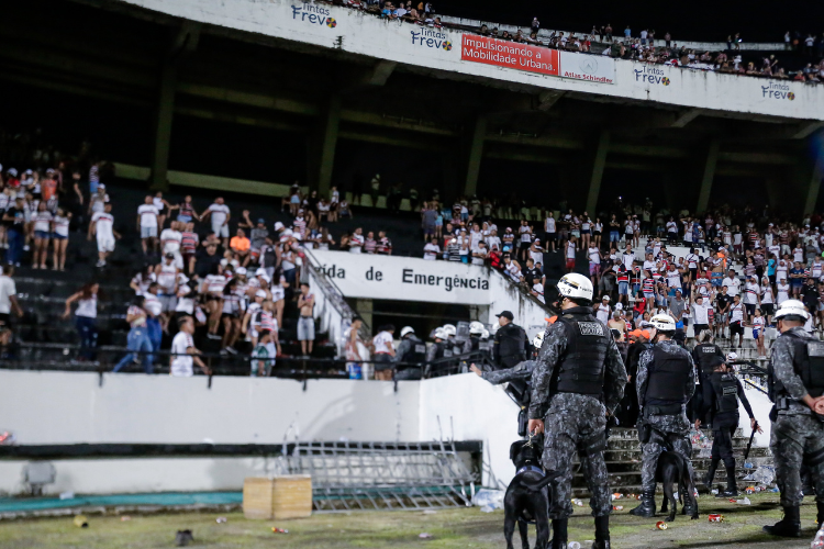 Clssico das Emoes deste sbado, no Arruda, ter 515 policiais militares 