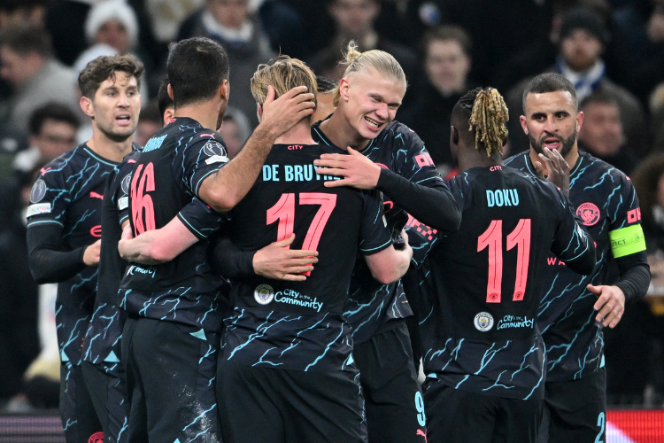 City vence na visita ao Copenhague pela ida das oitavas da Champions