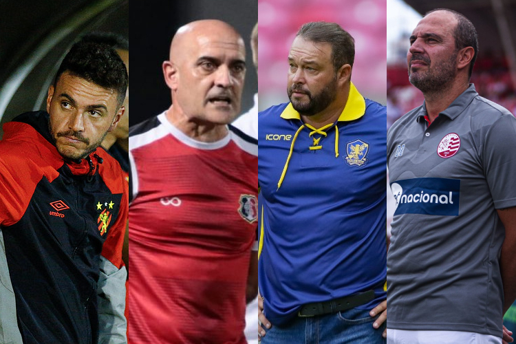 <i>(Foto: PAULO PAIVA/SCR; RAFAEL MELO/SCFC; RAFAEL VIEIRA/FPF; GABRIEL FRANA/CNC)</i>