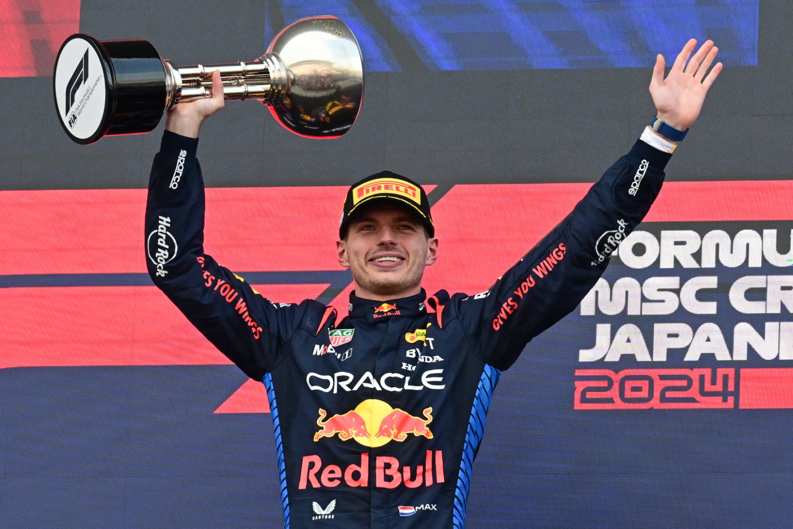 3度チャンピオンのマックス・フェルスタッペンが日本GPで優勝