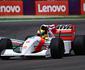 Sebastian Vettel emociona pblico pilotando McLaren usada por Ayrton Senna 