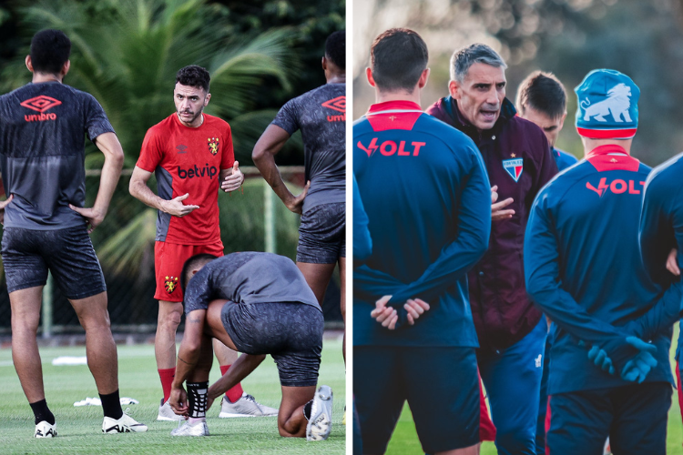 Sport e Fortaleza buscam resgate da confiana: veja como chegam os times para a semifinal do Nordesto
