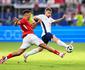 Eurocopa: Inglaterra sai na frente, mas leva empate contra a Dinamarca