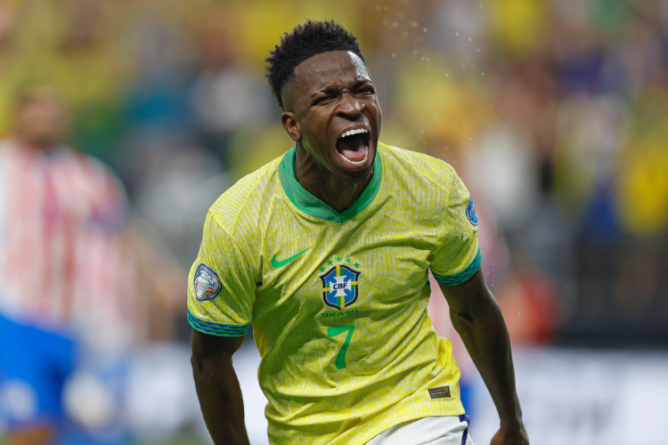 Vini Jr. pede desculpas aps fracasso da Seleo na Copa Amrica