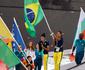 Em boas mos: Ana Patrcia e Duda levam bandeira do Brasil no adeus aos Jogos