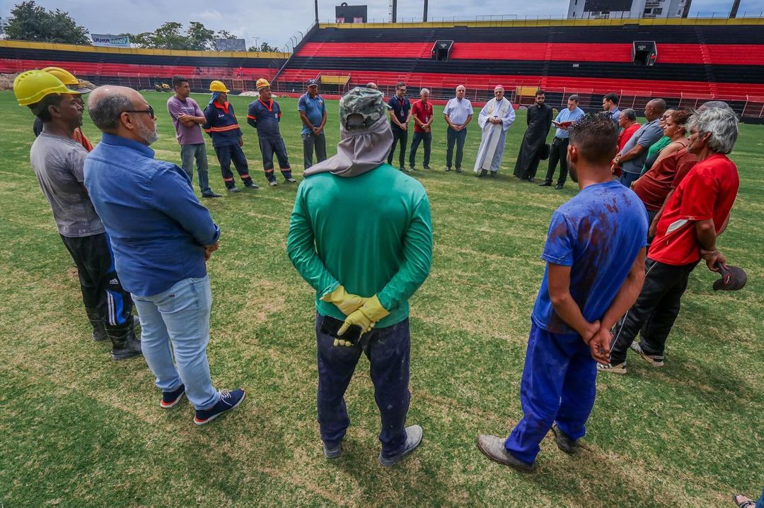 <i>(Foto: SANDY JAMES/SPORT RECIFE)</i>