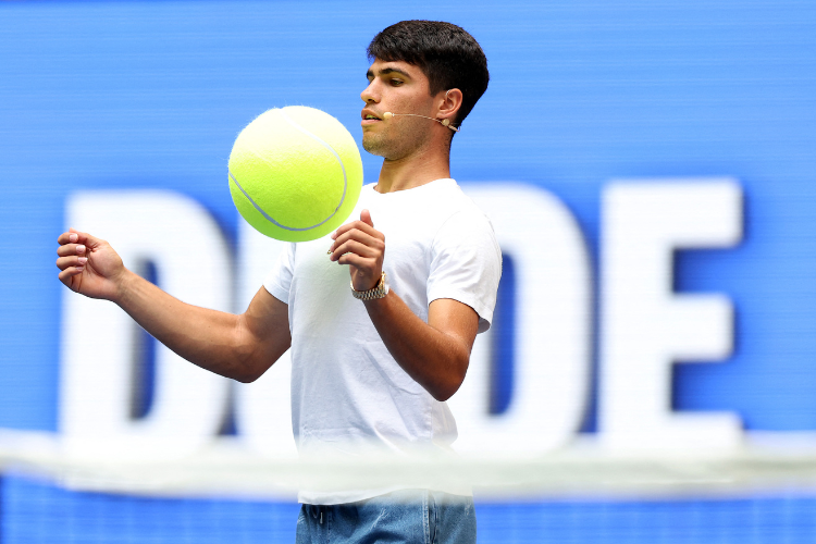 US Open comea nesta segunda e desafia Alcaraz a bater um bolo
