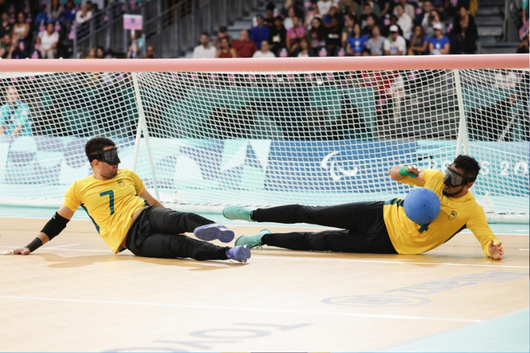 Goalball brasileiro vence Egito e se classifica para semifinal 