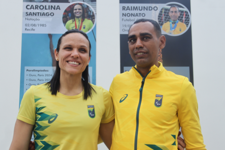 Pernambucanos medalhistas dos Jogos Paralmpicos de Paris so homenageados 