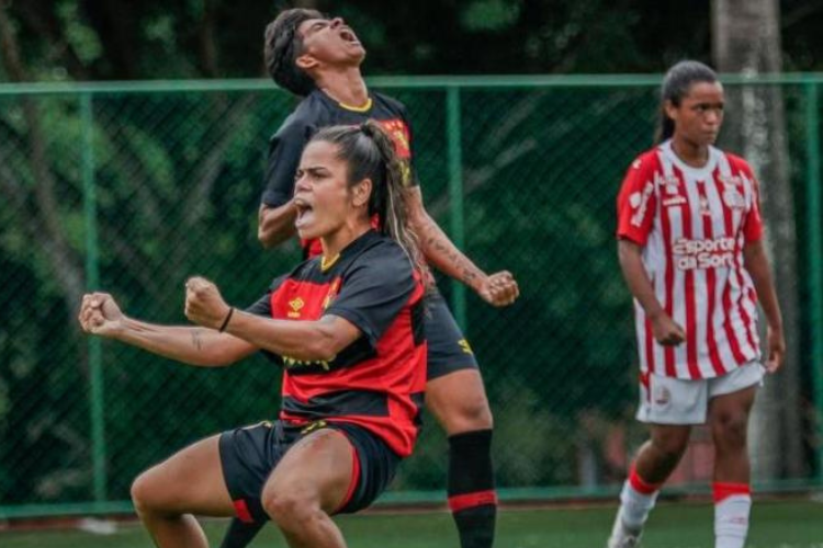 7x0: Sport atropela o Nutico com goleada no Campeonato Pernambucano Feminino