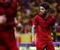 Sport: Lucas Lima sai em defesa de Gustavo Coutinho aps pnalti perdido contra o Gois
