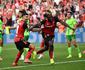 Atual campeo, Leverkusen vence Wolfsburg nos acrscimos pela Bundesliga