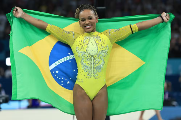 Rebeca Andrade cogitou aposentadoria aps Paris 2024